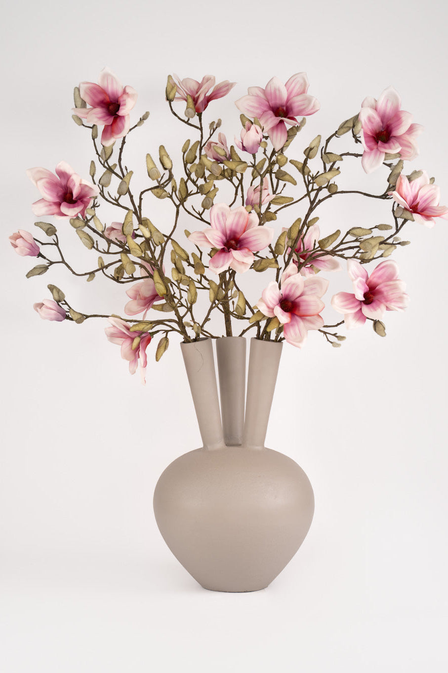 3 mouth vase Oval Sand